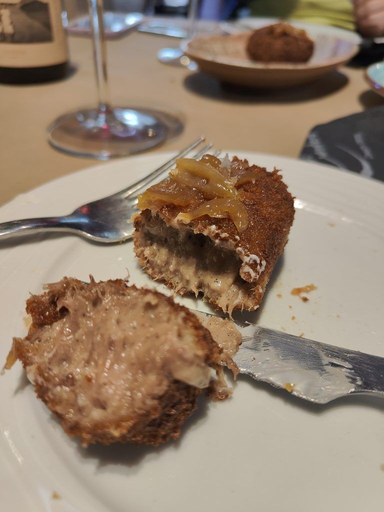 croqueta en el Cantero